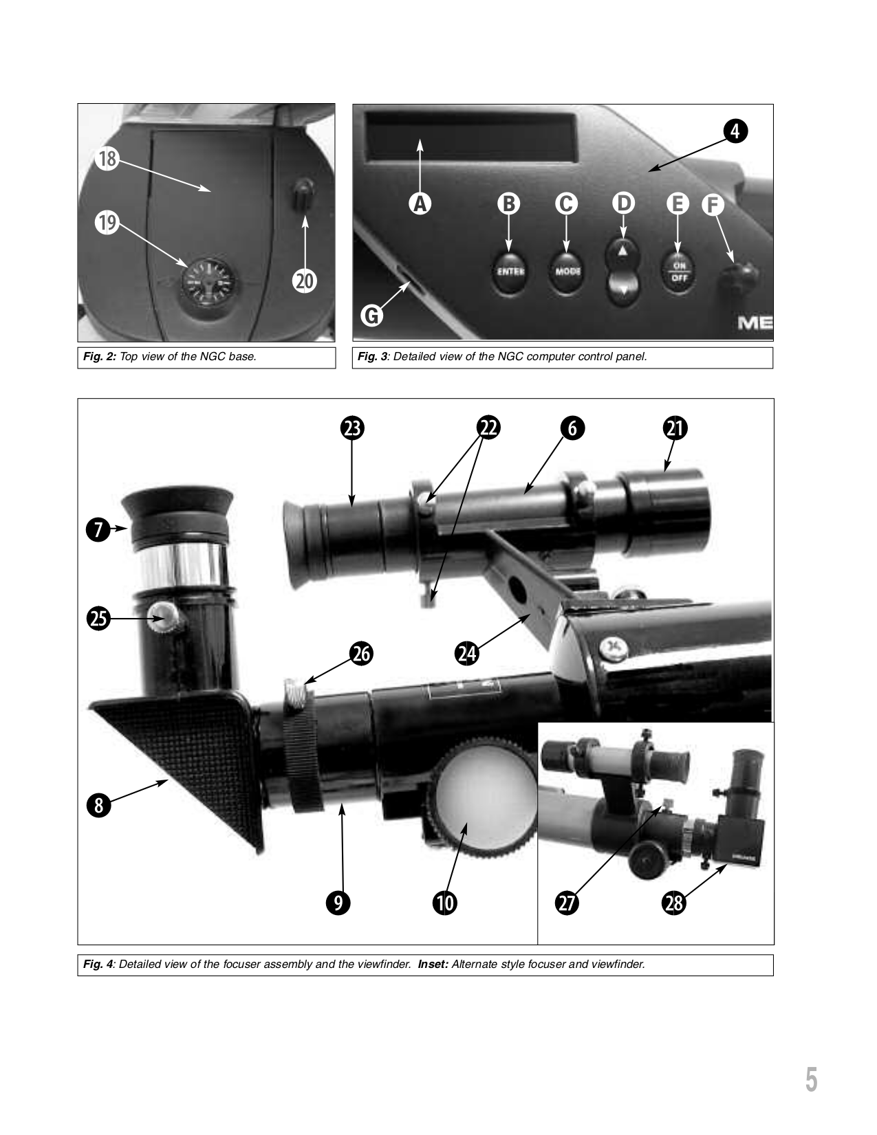 PDF manual for Meade Telescope Telestar NGC-60